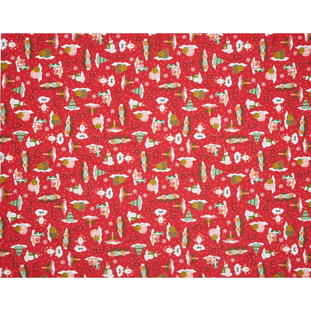 Скатерть Altali Санта прямоугольная 140x170 см цвет красный STLM-2159402 - Вид №2