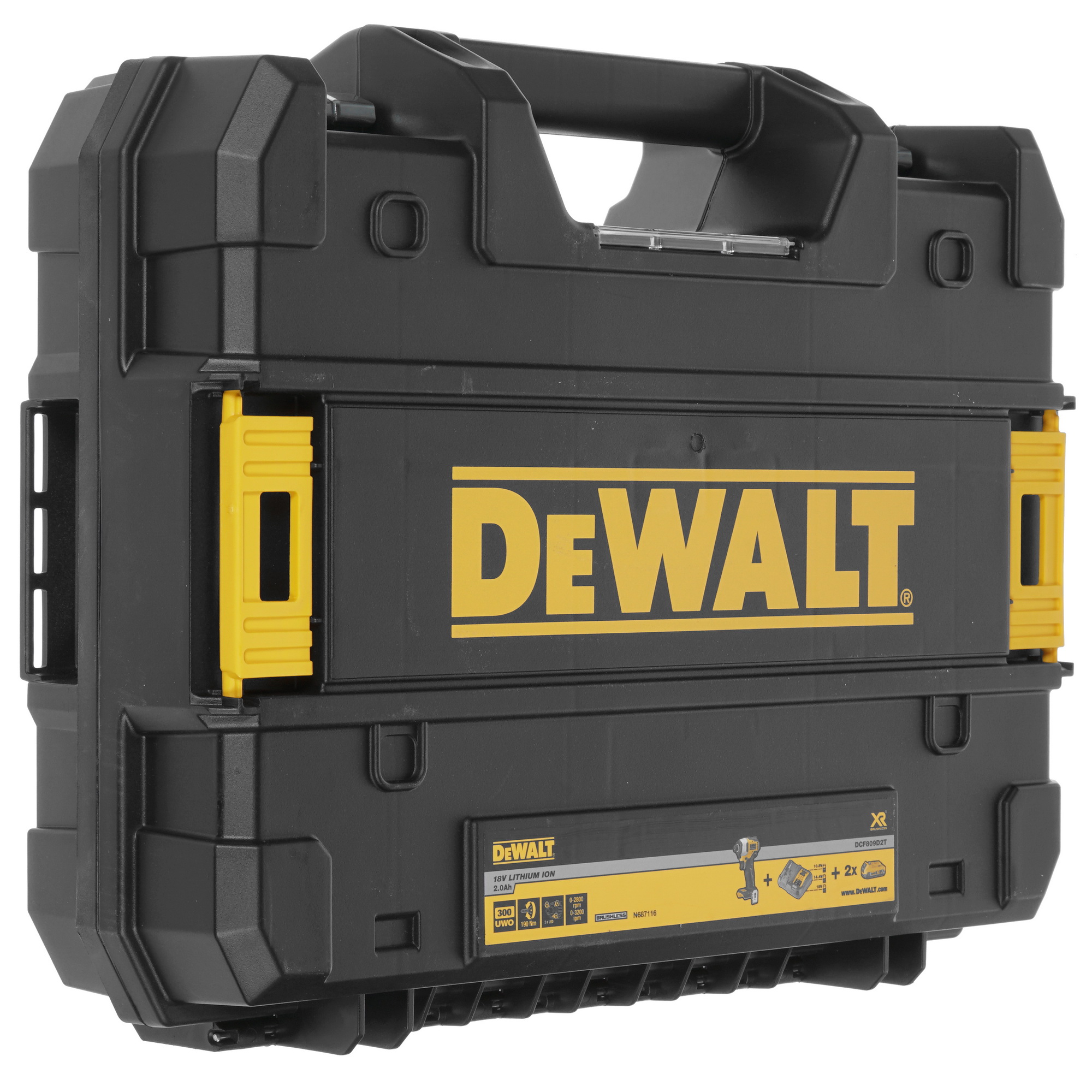 Винтоверт DeWalt DCF809D2T XR FLEXVOLТ 18/54V 5301376 STDN-0082345 - Вид №7