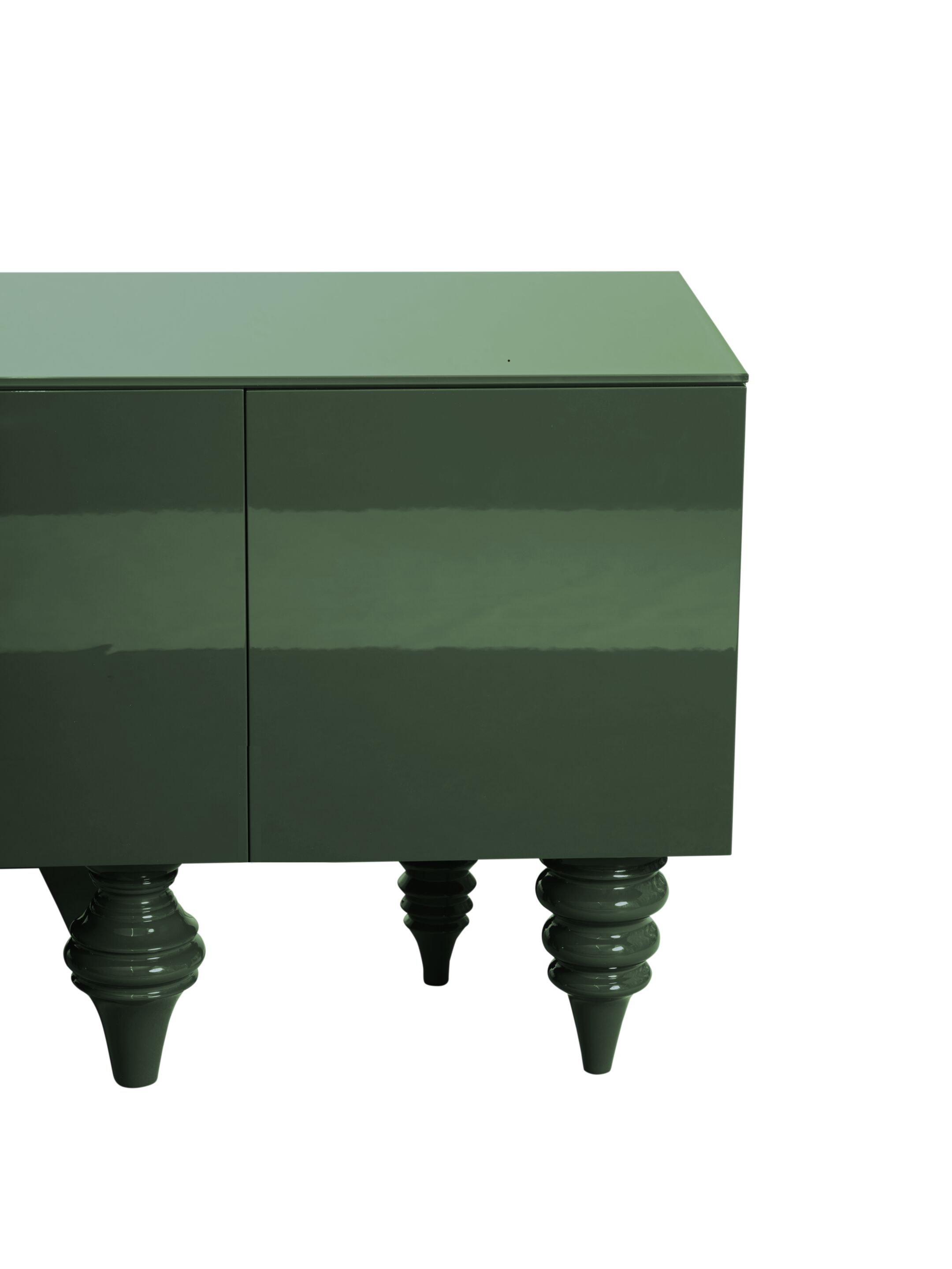 Шкаф из лакированного МДФ с распашными дверями BD Barcelona Multileg ARCH-00089777 - Вид №20