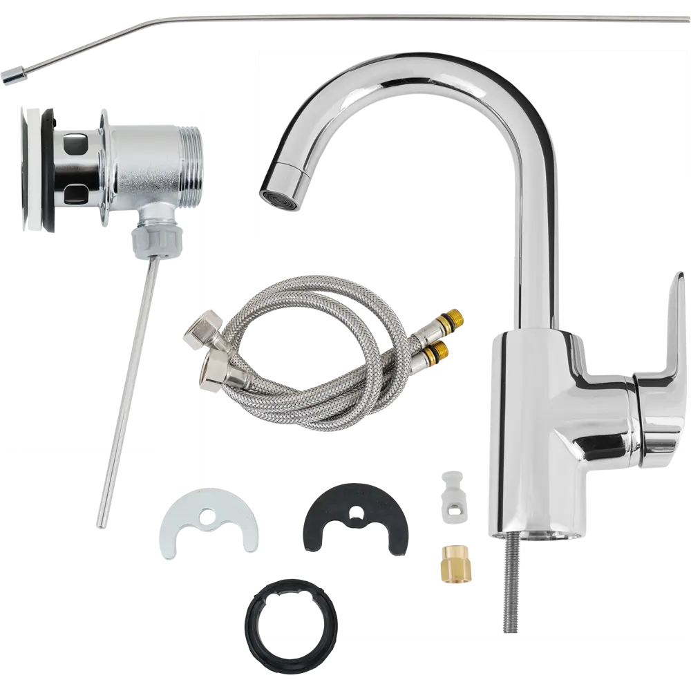 Смеситель для раковины Ideal Standard Ceraflex однорычажный цвет хром STLM-2136618 - Вид №2