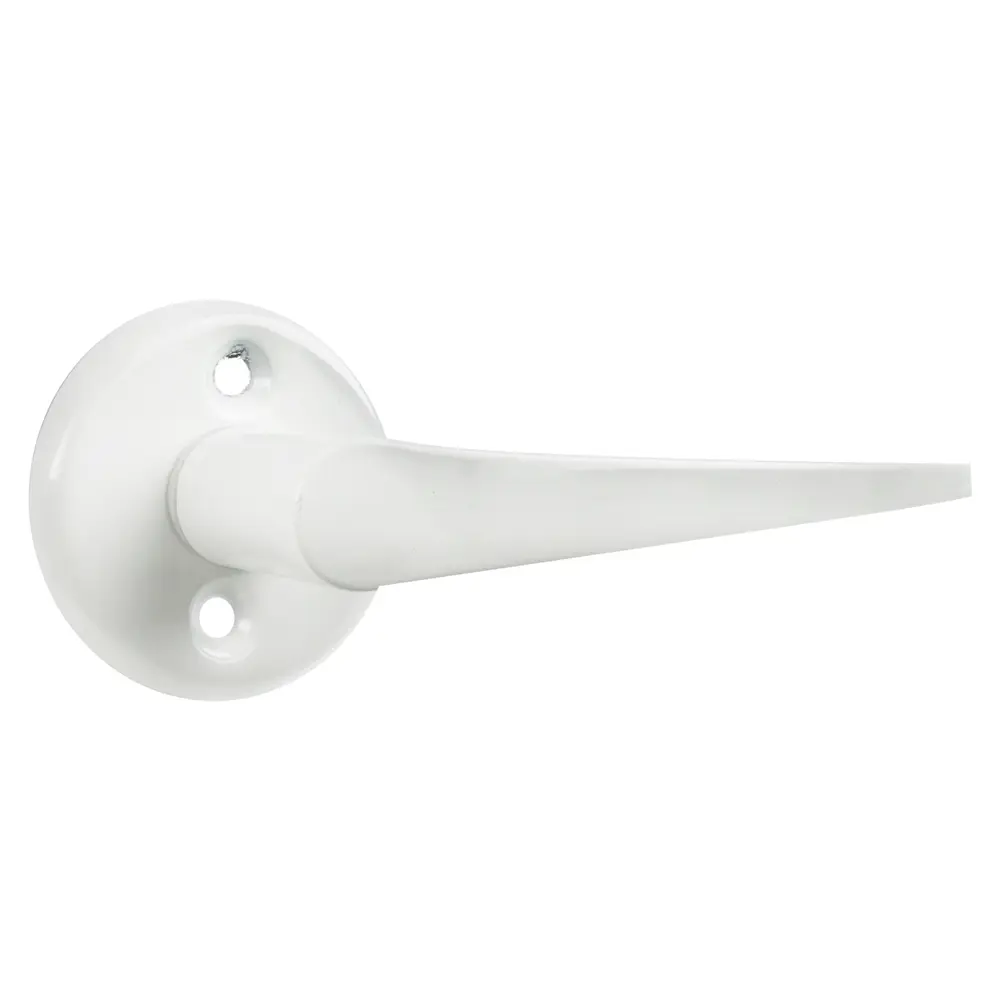 Ручки дверные на розетке Palladium 019 (5/60), алюминий, цвет белый STLM-2049690