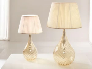 Cangini & Tucci Прикроватная лампа с прямым светом из дутого стекла Lacrima