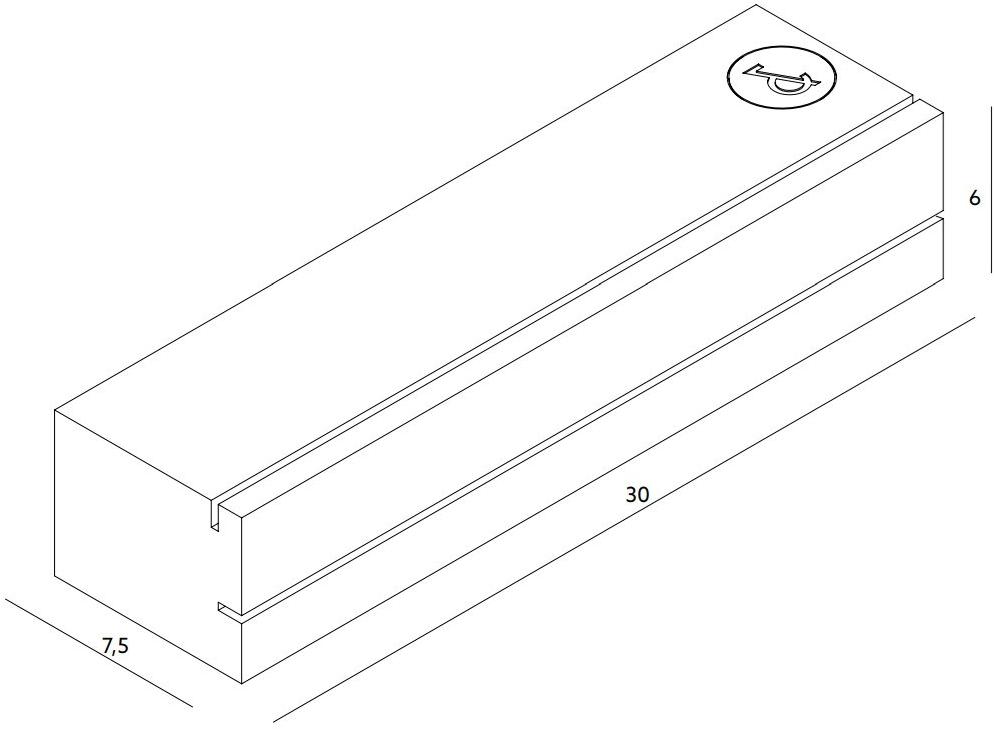 weld & co Полка для ключей из вторичной древесины Legno di recupero Schba01  - Вид №7