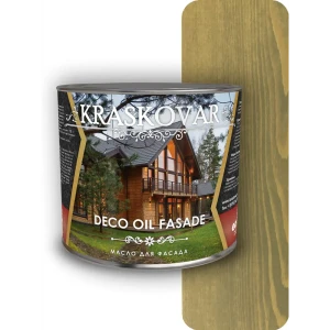 Масло для фасада Kraskovar Deco Oil Fasade бамбук 2.2л