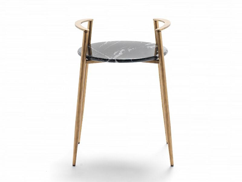 Круглый мраморный журнальный столик Fasem Монтгомери ARCH-00069553