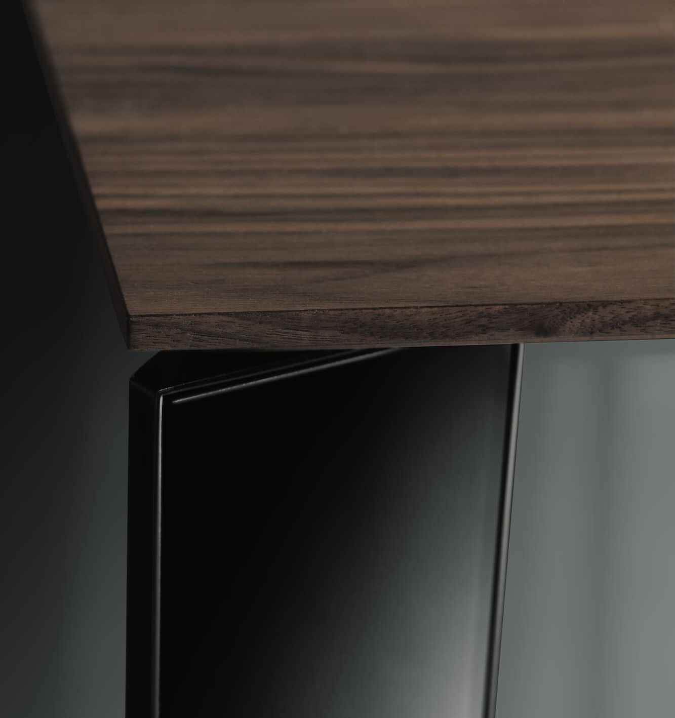 Прямоугольный выдвижной стол из стали и хрусталя Bontempi Casa SENSO ARCH-00081722 - Вид №3