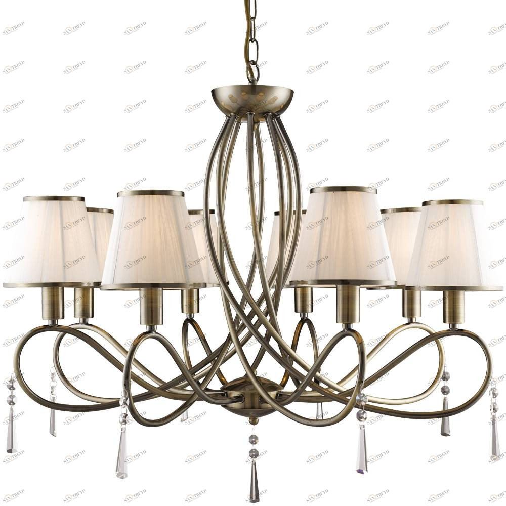 Подвесная люстра Arte Lamp Logico A1035LM-8AB ARTE LAMP ДИЗАЙНЕРСКИЕ, LOGICO 056322 Белый 