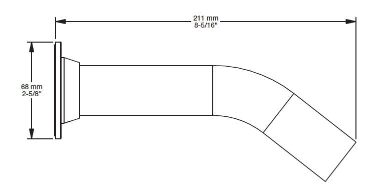 Встраиваемый термостатический набор для ванны с ручным душем BARIL PRO-4302-51 ARCH-00066923 - Вид №1