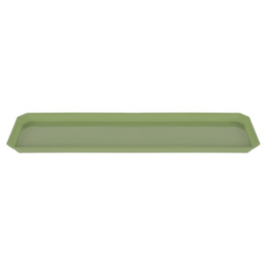 Поддон для балконного ящика 80 см зеленый INGREEN
