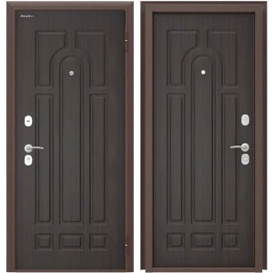 Дверь входная металлическая Оптим 98x205 см правая венге