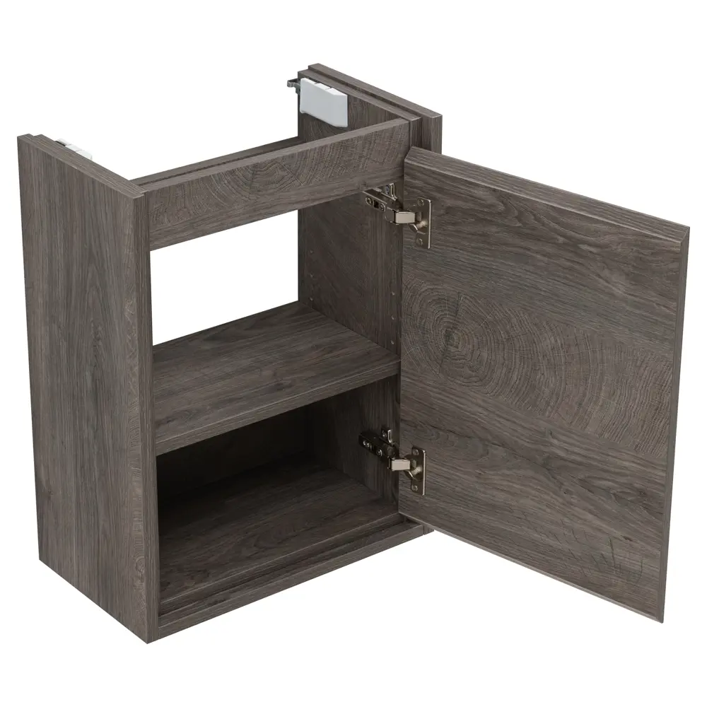 Тумба под раковину KONSENSA Мокка 2.0 подвесная 45 см цвет серый дуб STLM-2026066 - Вид №10
