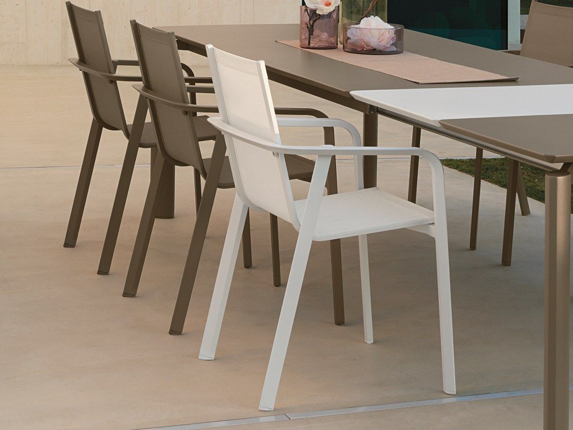 Штабелируемый садовый стул со встроенной подушкой Talenti ARCH-00098685 - Вид №1