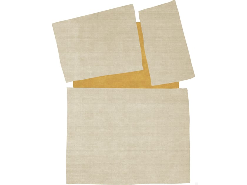 Ковер ручной работы из шерсти и бамбука Sirecom Tappeti письмо ARCH-00145399