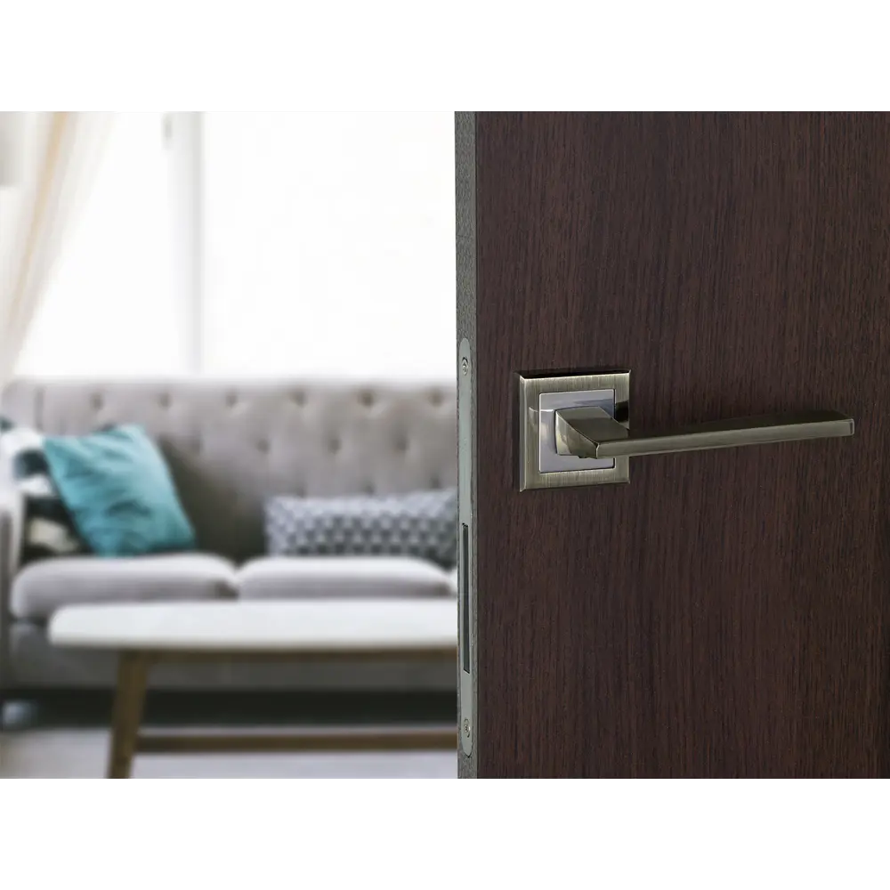 Дверные ручки на розетке Фабрика Замков A 201 AB в стиле классика 18809852 STLM-0012934 - Вид №10