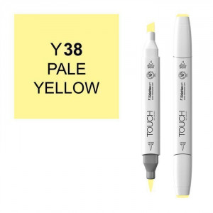 366899 Маркер "Brush" 038, бледный желтый Touch Twin