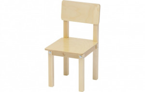 vpk-0003054 Стул детский для комплекта детской мебели Polini kids Simple 105 S, натуральный ВПК (Тополь)