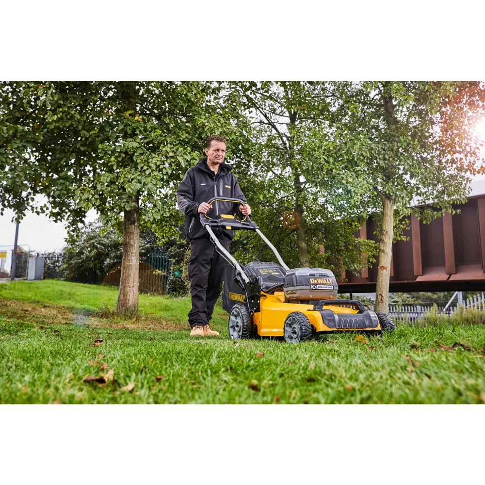 Газонокосилка аккумуляторная Dewalt 18 В 48 см 2x5 Ач АКБ и ЗУ входит в комплект STLM-2060723 - Вид №17
