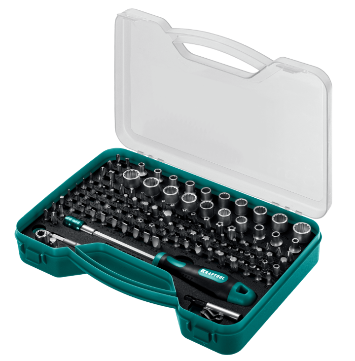 Отвертка с насадками/битами KRAFTOOL X-Drive-122 9164633 STDN-0054162