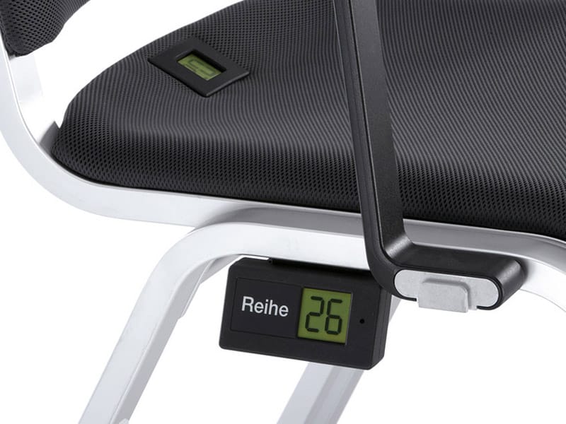 Штабелируемый стул для конференций из ткани с подлокотниками Brunner ALITE ARCH-00131588 - Вид №8