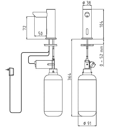 Доса электронное мыло Thermomat RUEL15E ARCH-00144596 - Вид №2