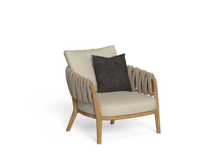 Садовое кресло из тикового дерева с подлокотниками Talenti Venice ARCH-00051379