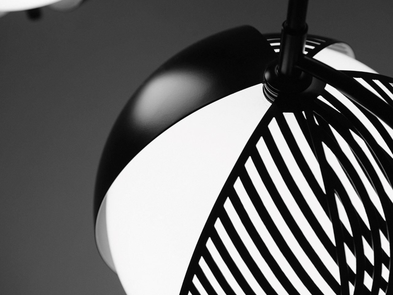 Подвесной светильник из стали и стекла OBLURE мир ARCH-00094683 - Вид №3