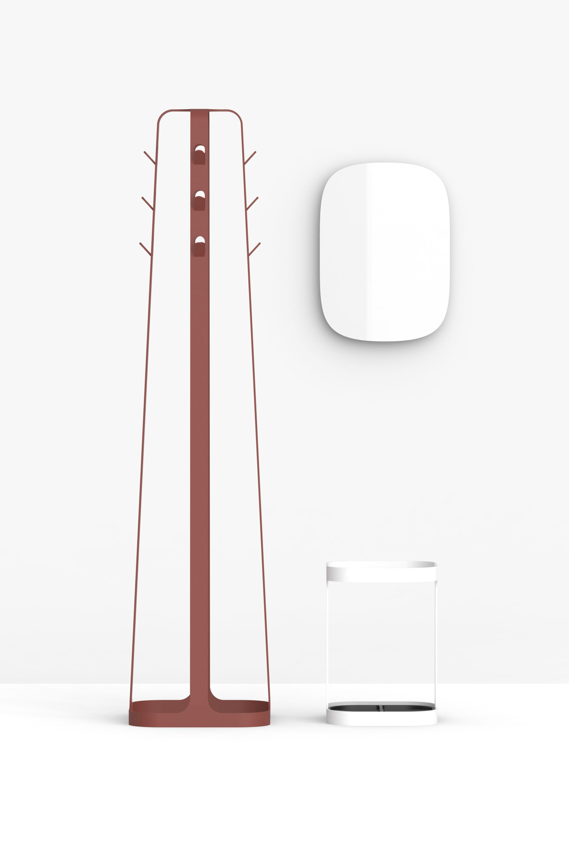 Напольная подставка для зонтов из стали с порошковым покрытием FUNCTIONALS DRIP ARCH-00002926 - Вид №7