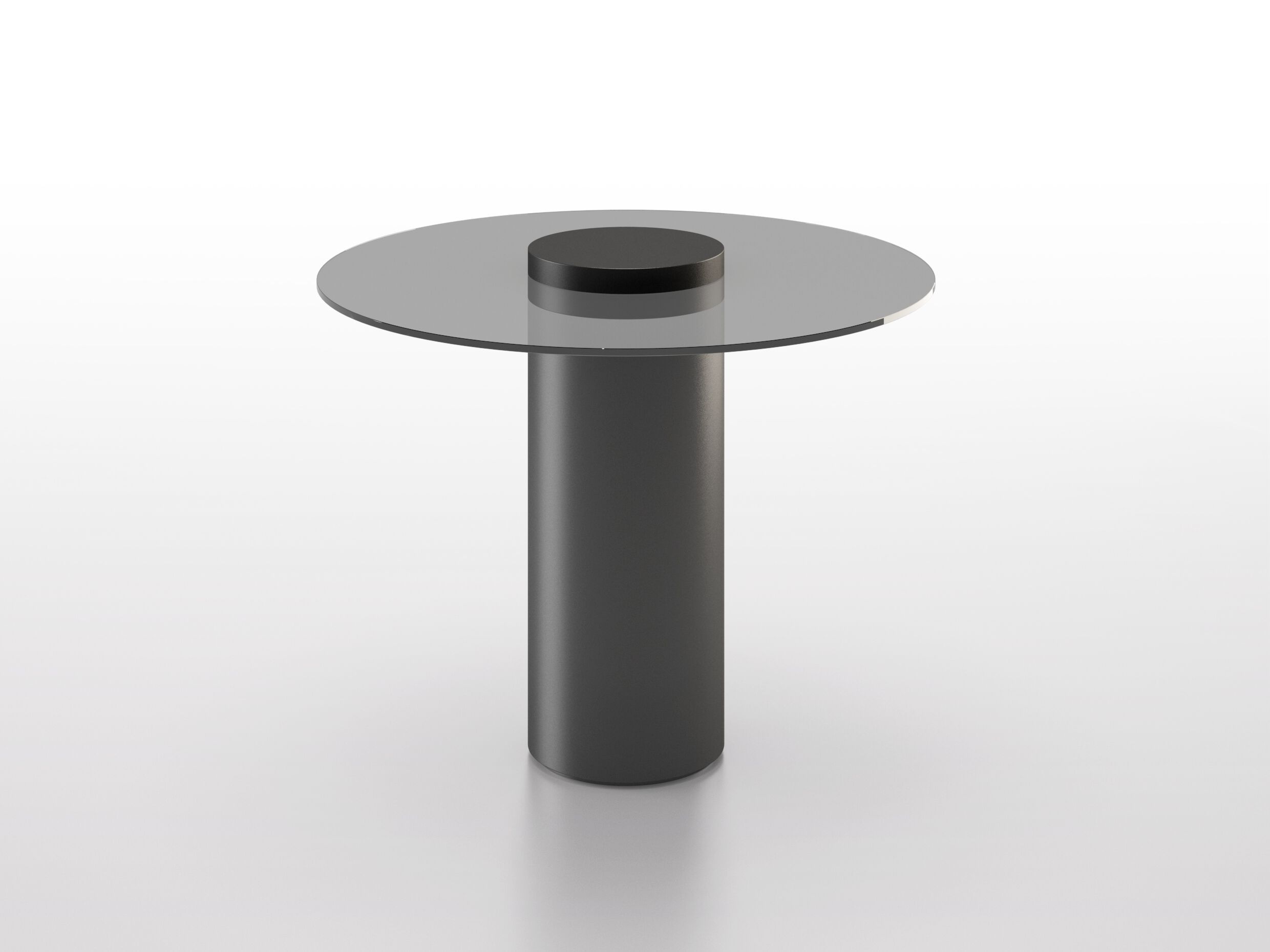 Круглый Хрустальный журнальный столик BBB LEONARDO ARCH-00031170 - Вид №1