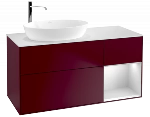 Villeroy&Boch Тумба под раковину Прямоугольная версия F931MTHB Finion Peony Matt Lacquer