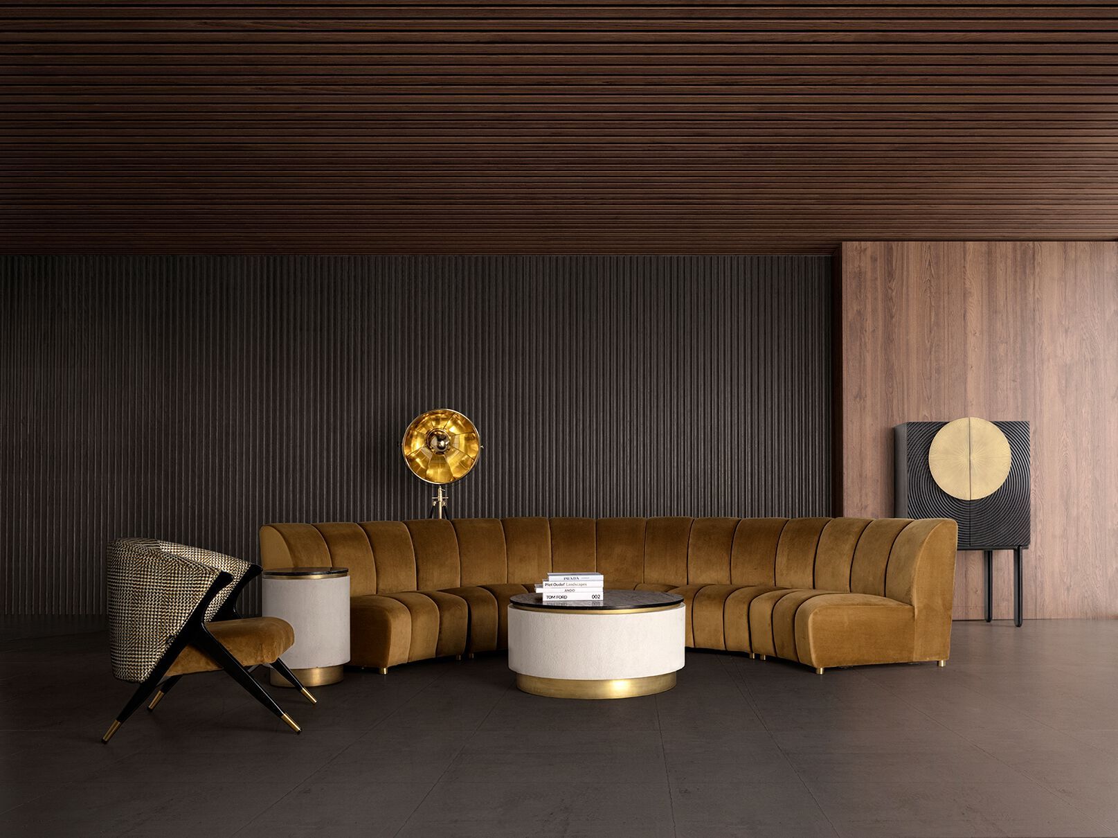 Тканевое кресло с подлокотниками Vical Home Brillon ARCH-00082013 - Вид №7