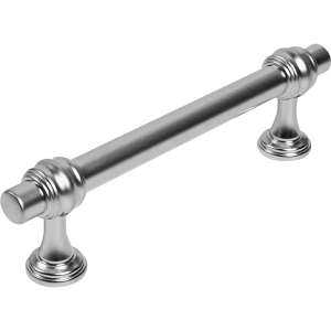 Мебельная ручка-рейлинг матовый хром 96 мм