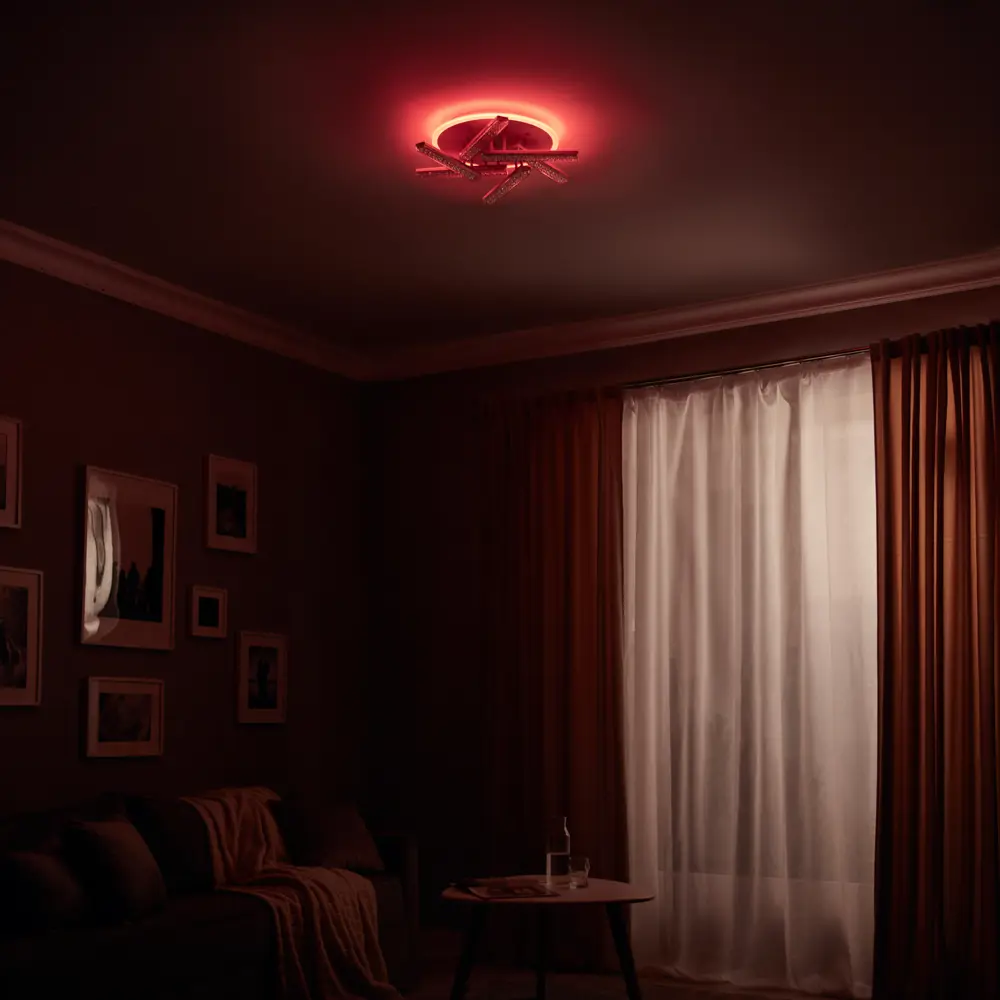 Люстра De City Оскар — современное освещение с RGB-подсветкой и пультом управления 88038421 STLM-0935334 - Вид №13