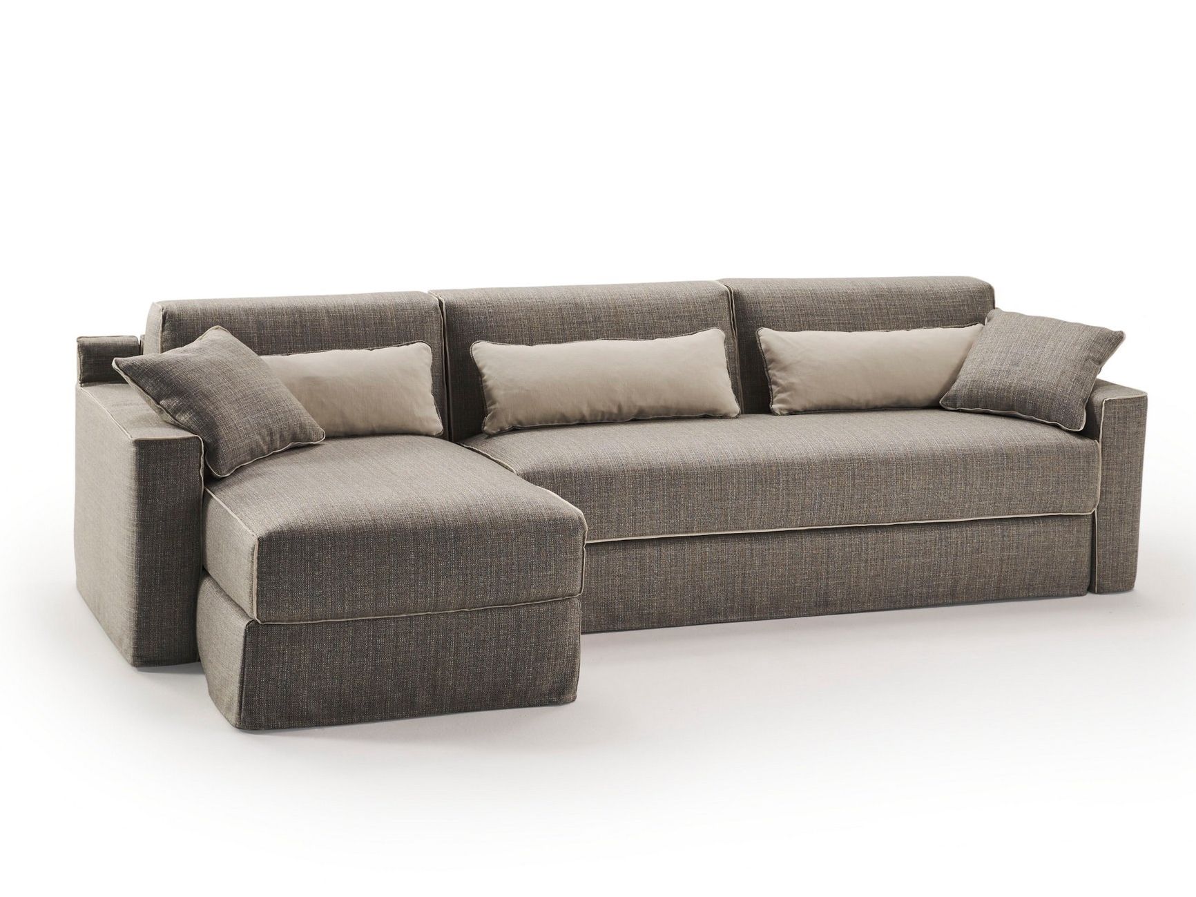 Двуспальный диван-кровать из ткани с полуостровом Milano Bedding JARREAU ARCH-00037997