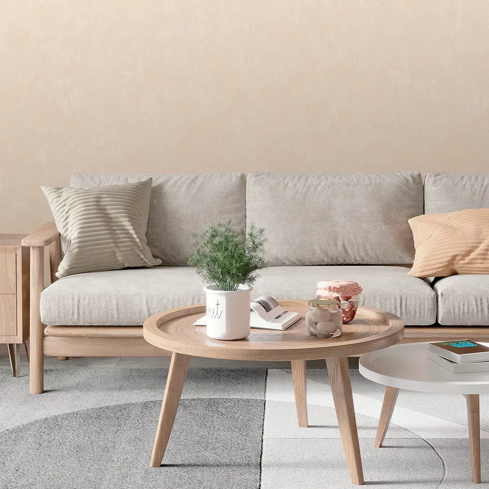 Обои флизелиновые Московская обойная фабрика Роял бежевые 1.06 м 4343-2 STLM-2075797 - Вид №2