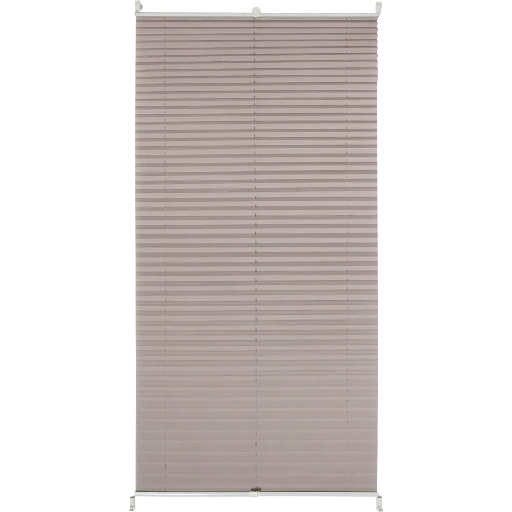 Штора плиссе «Плайн», 55х160 см, текстиль, цвет серый Santreyd STLM-2042627