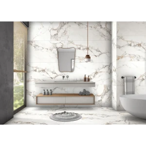 Плитка Eternal ANTIQUE CARRARA glossy ETMAR1201GL60120 120x60см 1.44 м² цвет белый, цена за упаковку