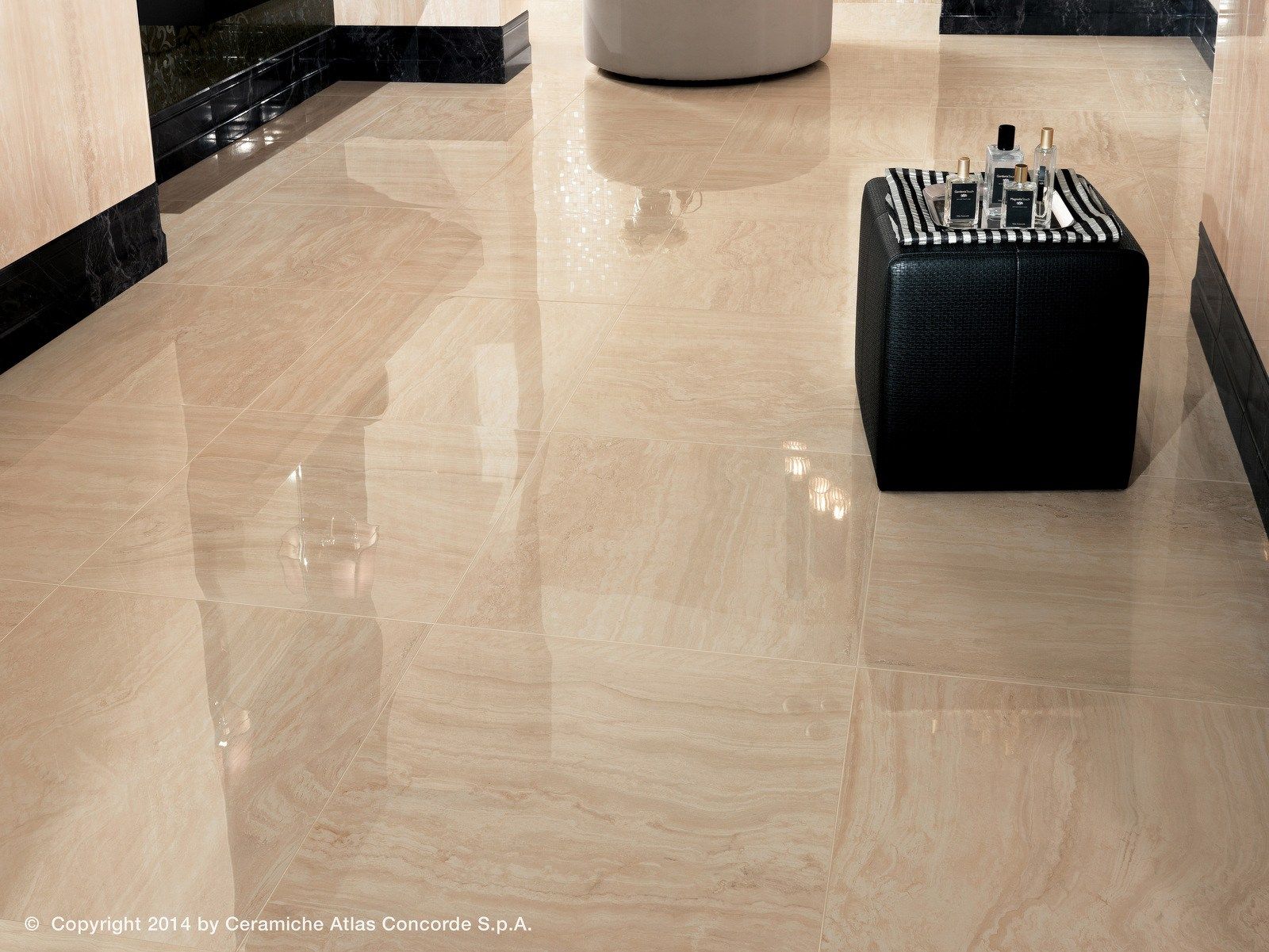 Пол из керамогранита с мраморным эффектом Atlas Concorde Marvel Pro ARCH-00098884 - Вид №17