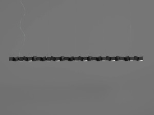 Стальной светодиодный подвесной светильник