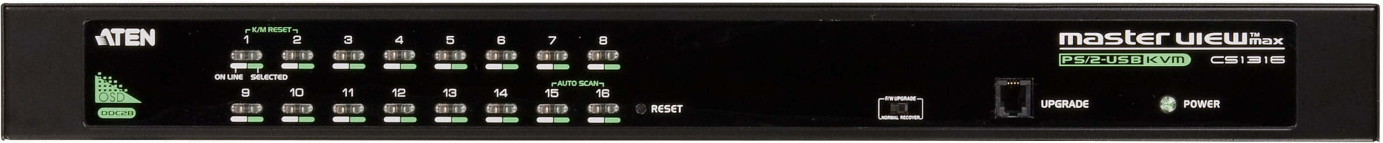 CS1316 16 port ps/2 usb kvmp switch w/230v adp ATEN Santreyd 