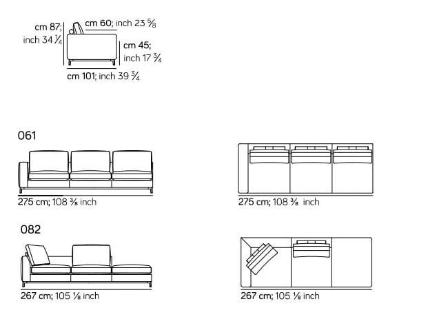 Кожаный угловой диван Amura Dorsey ARCH-00138692 - Вид №2