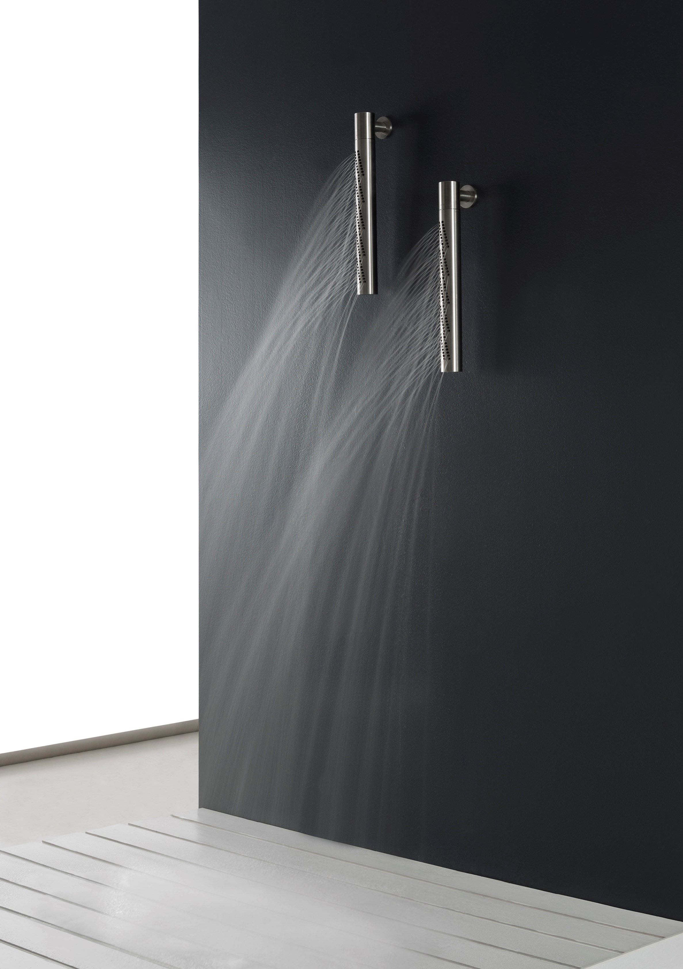 Смеситель для душа с 2 отверстиями из нержавеющей стали Zazzeri Z316 MONO ARCH-00066946 - Вид №1