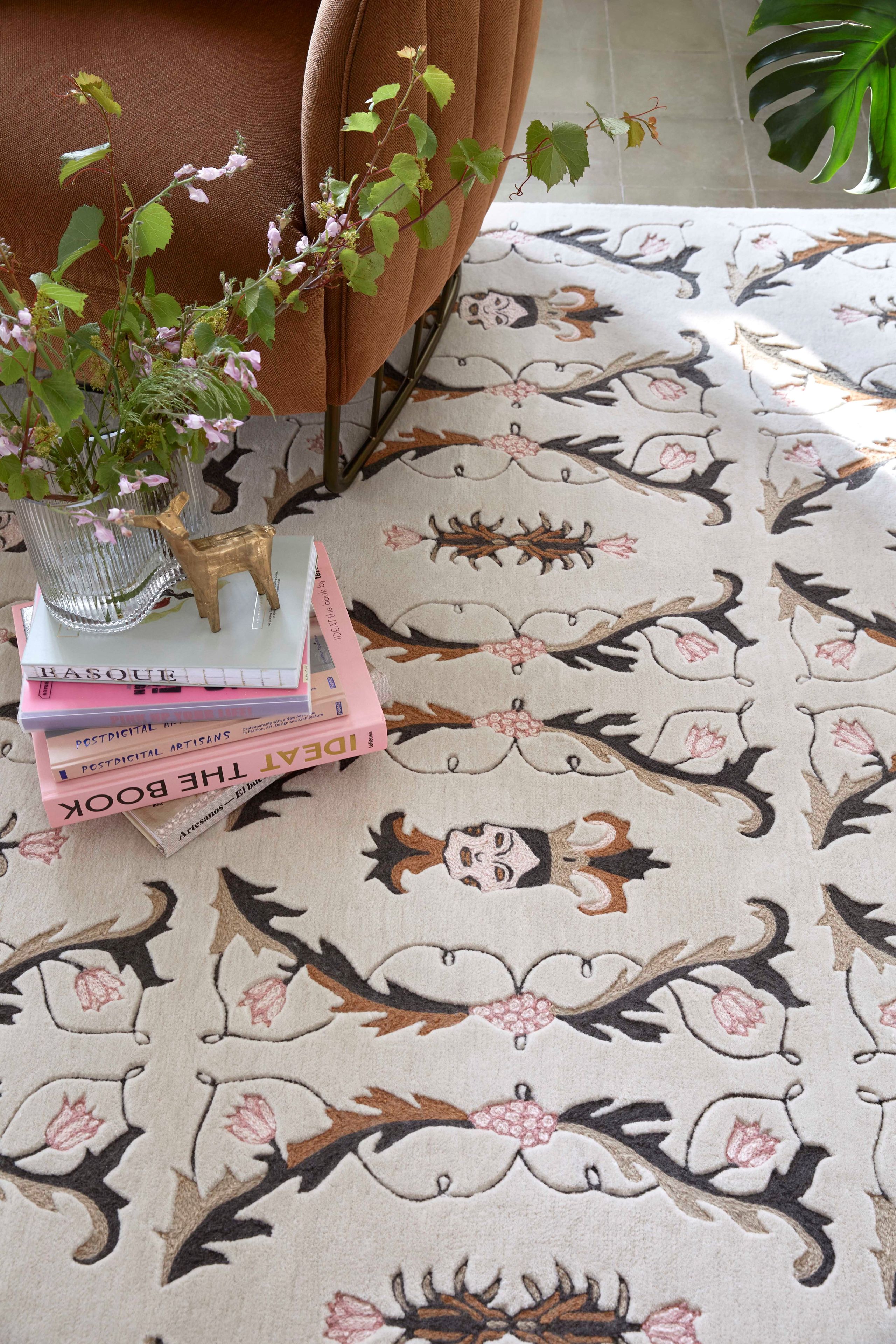 Шерстяной ковер ручной работы с прямоугольным рисунком GAN Dreams ARCH-00136892 - Вид №8