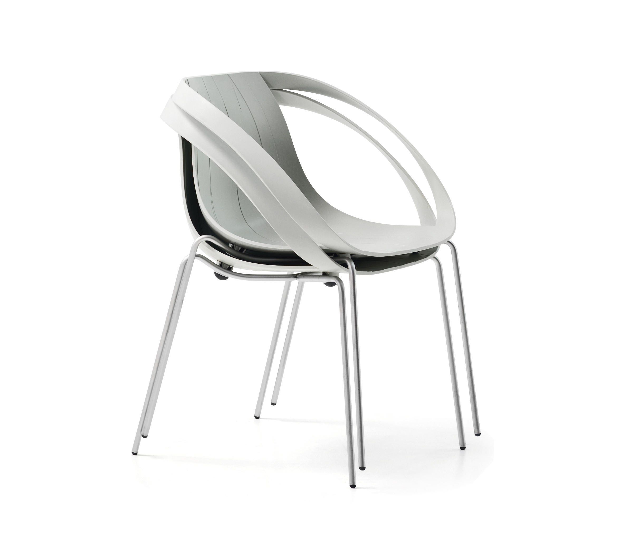 Штабелируемый стул из полипропилена с подлокотниками MOROSO IMPOSSIBLE WOOD ARCH-00138879 - Вид №3