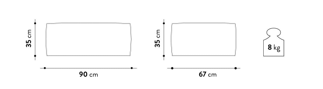 Тканевый модульный садовый диван GART ARCH-00144016 - Вид №8