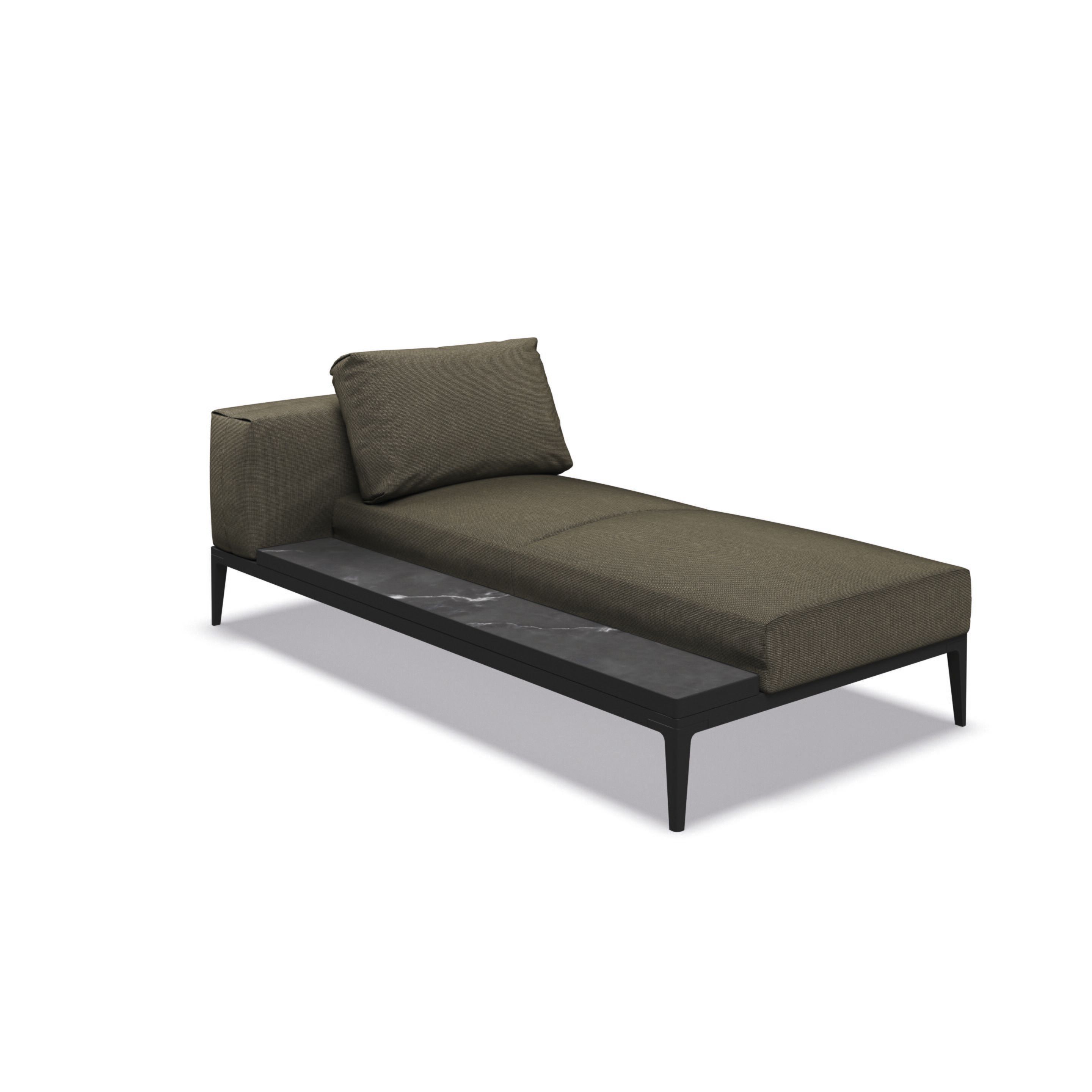 Тканевый угловой модульный садовый диван Gloster сетка ARCH-00114712 - Вид №39