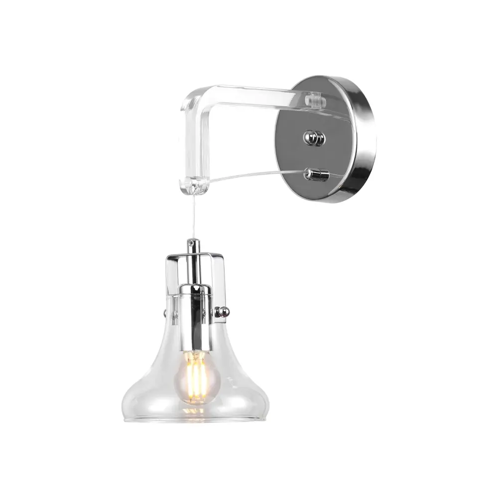 Бра Rivoli Scomparsa цвет прозрачный/хром STLM-2124118