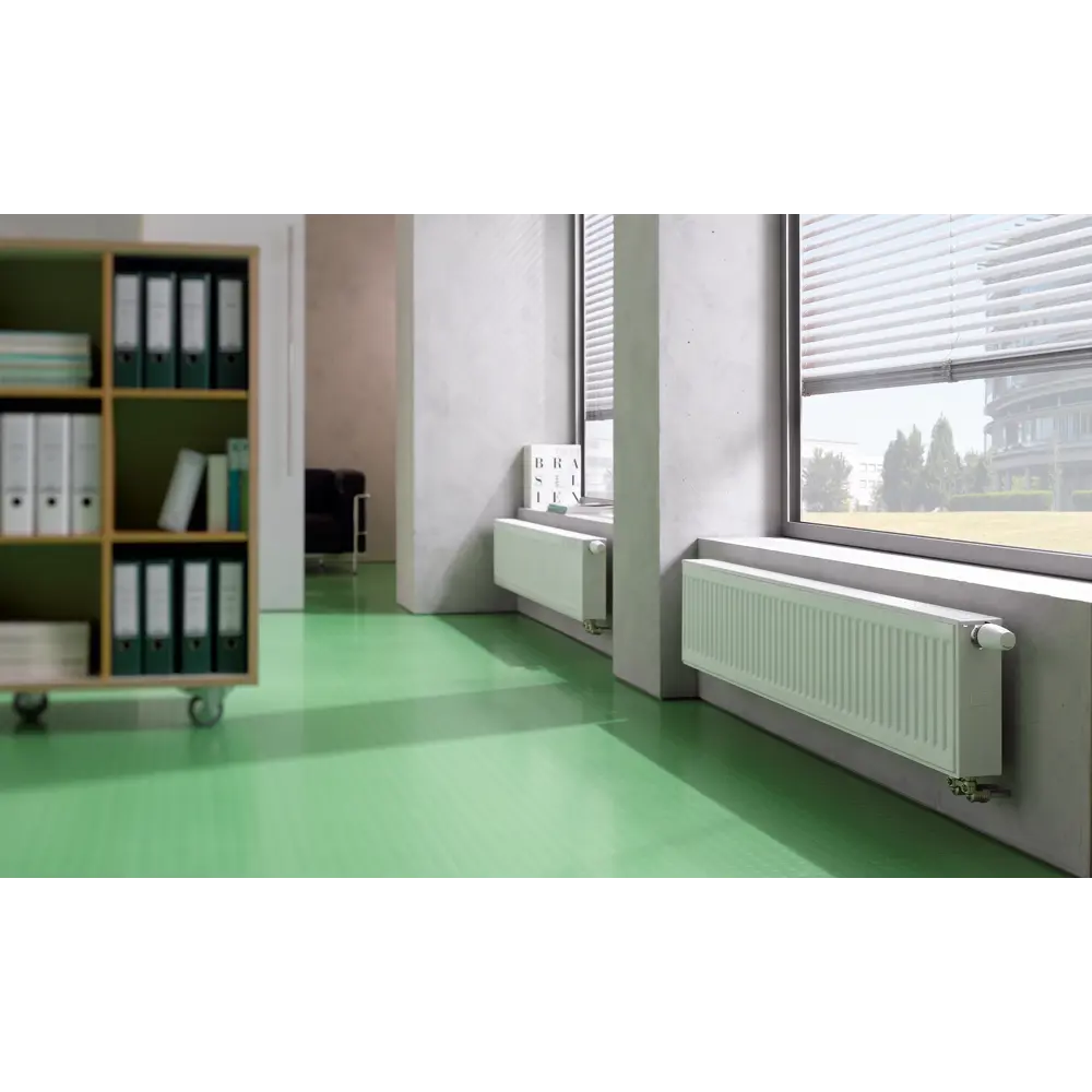 Радиатор панельный Kermi Profil FTV220300501R2Y 22 300x500 нижнее правое подключение сталь белый STLM-2170134 - Вид №2