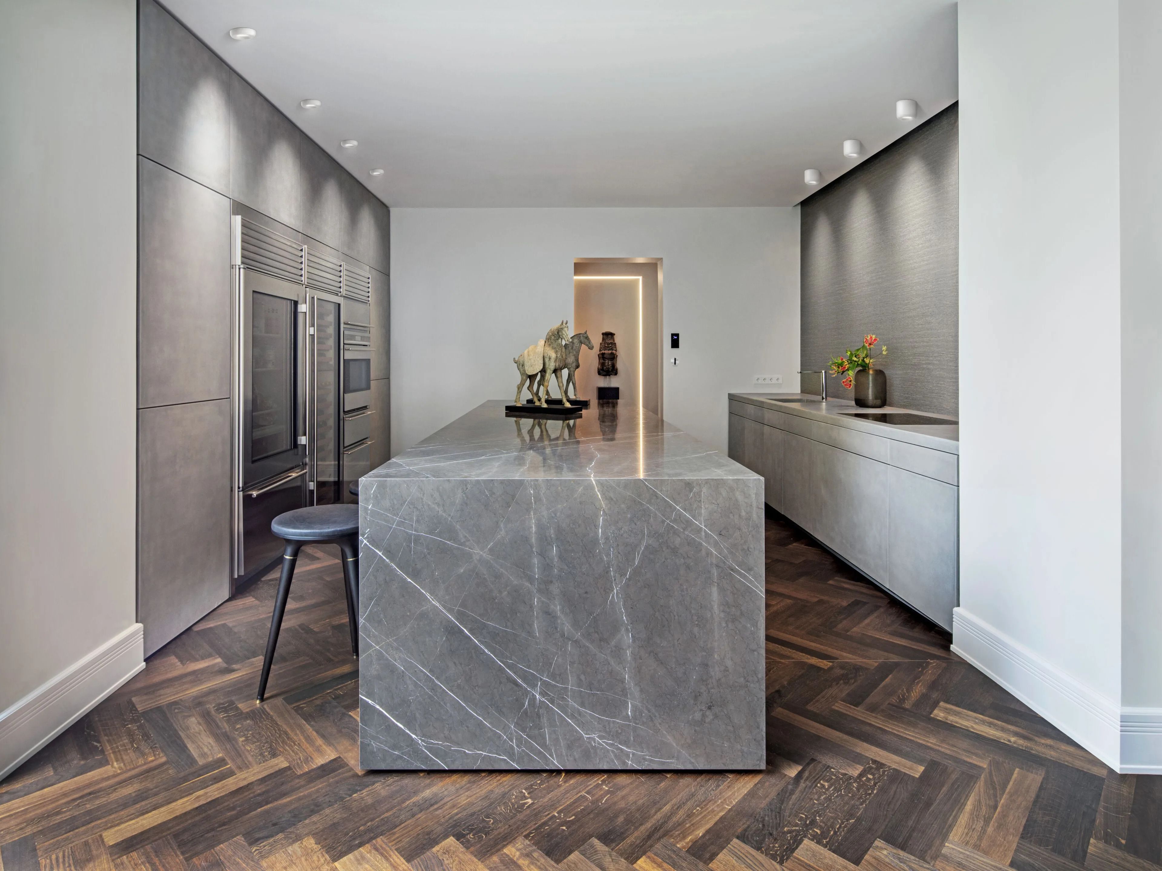 Алюминиевый светодиодный потолочный светильник serien.lighting CAVITY ARCH-00086683 - Вид №11