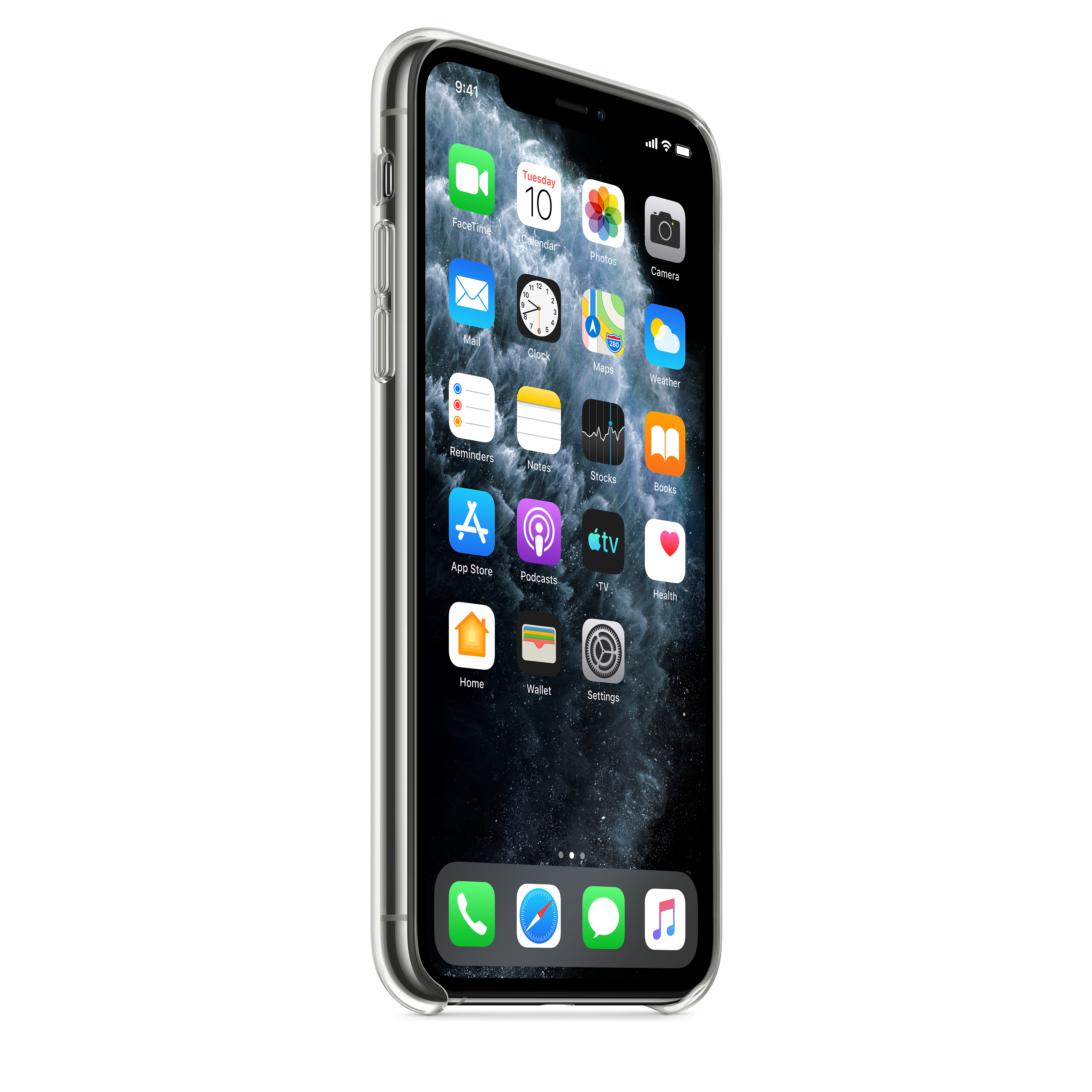 MX0H2ZM/A Iphone 11 pro max clear case Apple Santreyd  - Вид №5