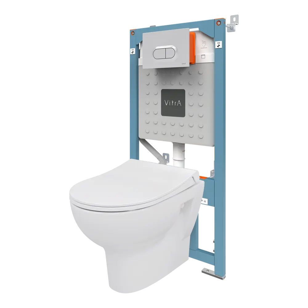 Комплект инсталляция с унитазом Vitra Stern 9016B003-7202 STLM-2020234